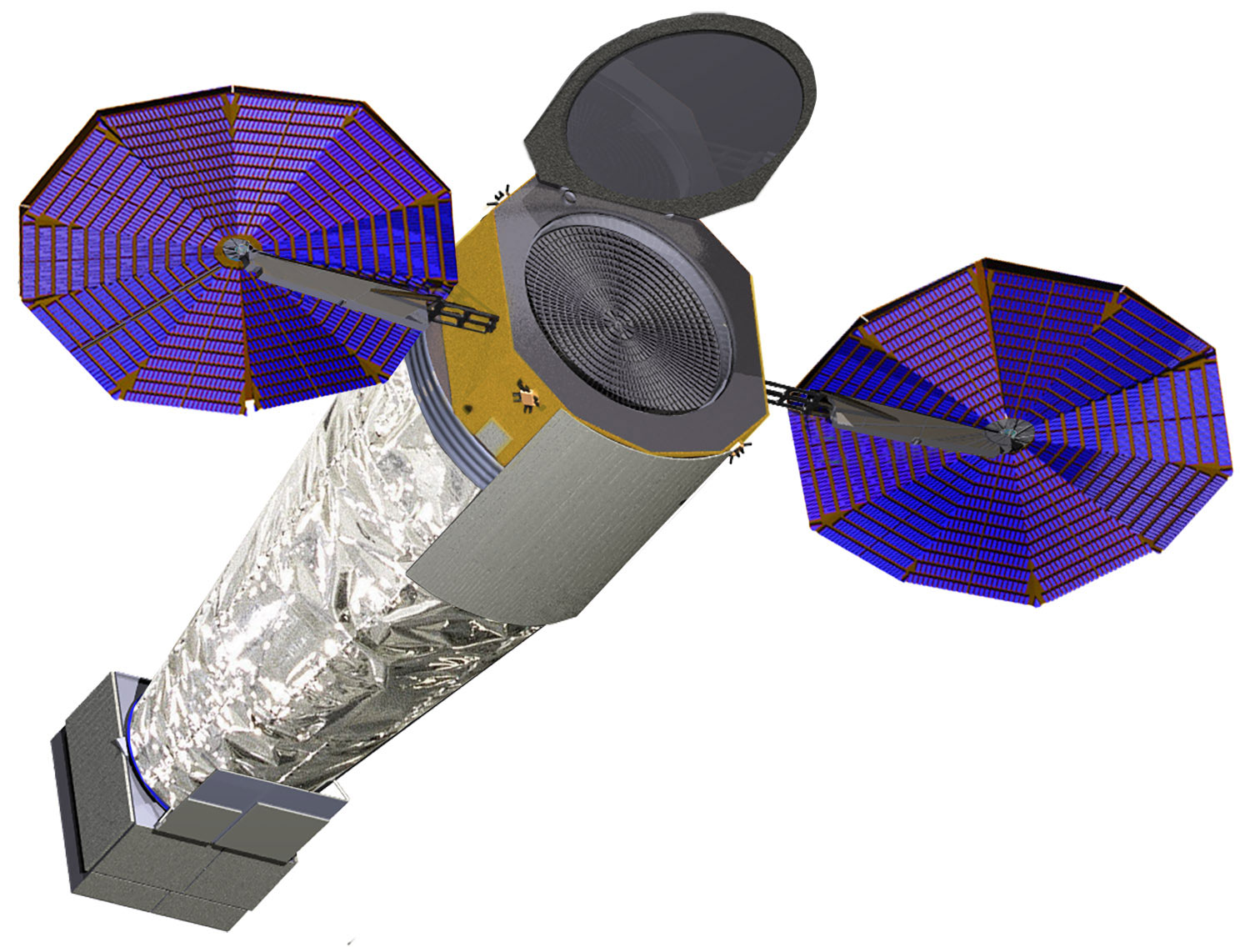 Illustration of the Lynx X-Ray Observatory.