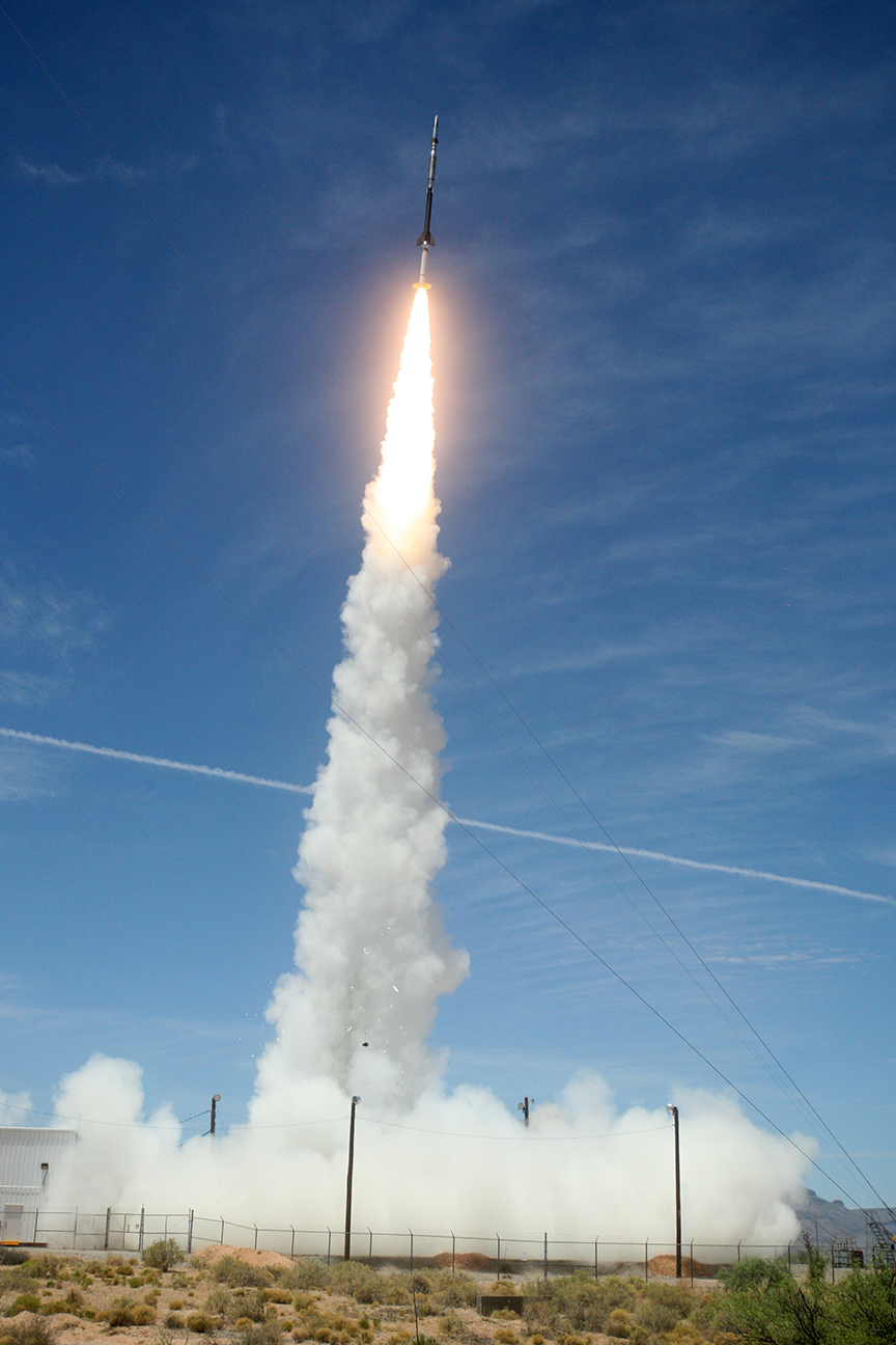 The Hi-C flew aboard a Black Brant IX sounding rocket at the White Sands Missile Range in New Mexico on May 29, 2018.