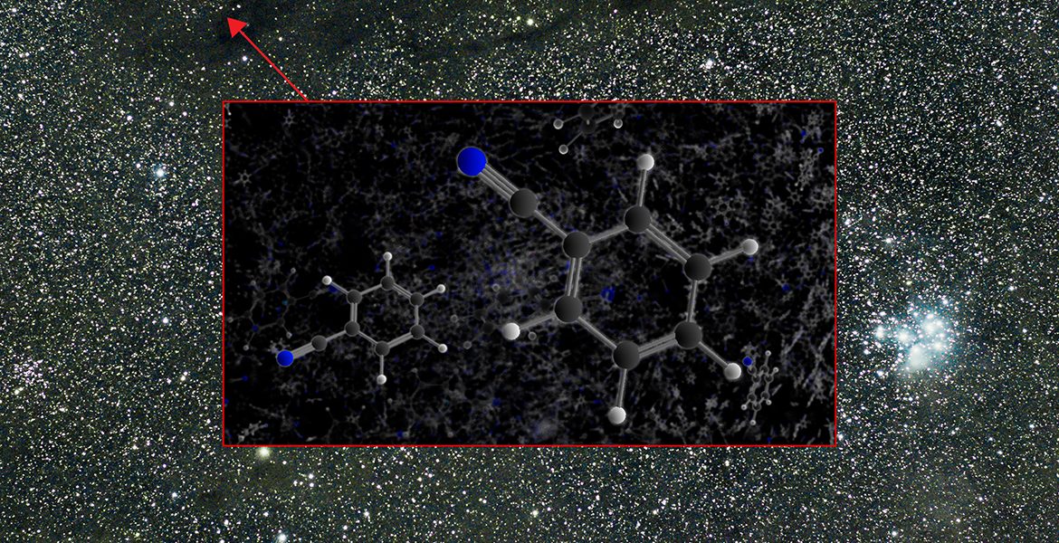 The aromatic molecule benzonitrile was detected by the GBT in the Taurus Molecular Cloud 1 (TMC-1).