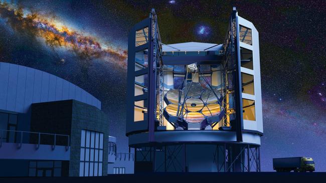 artist's vision of the Giant Magellan Telescope