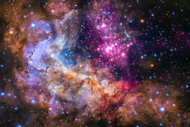 X-ray & Optical Images of Westerlund 2 A cluster of young stars