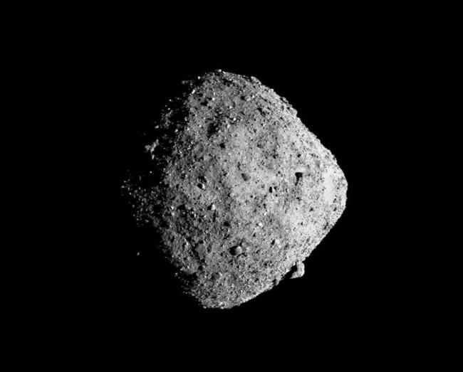 near-Earth asteroid Bennu as seen by the OSIRIS-REx spacecraft