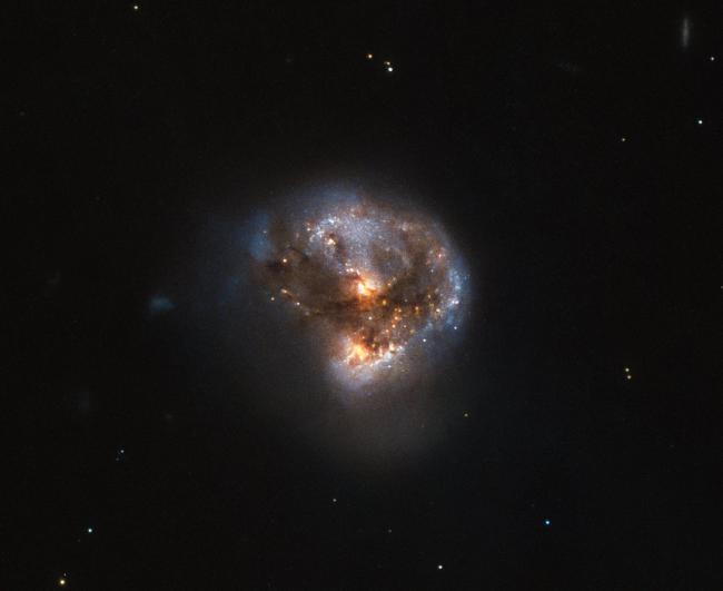 Hubble image of megamaser IRAS 16399-0937