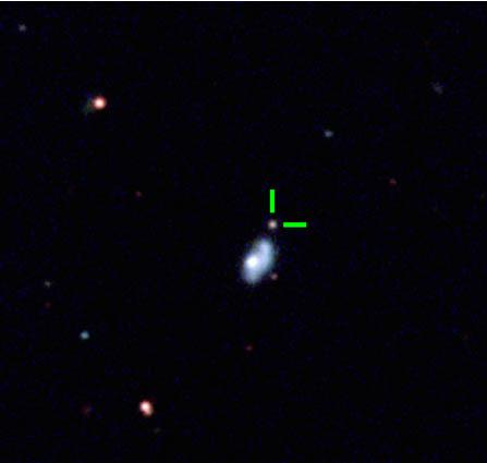 optical image showing the superluminous supernova ASASSN-18am