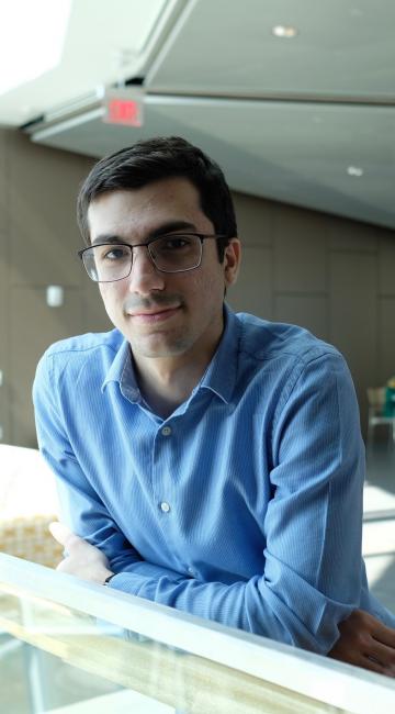 EHT researcher Joseph Farah