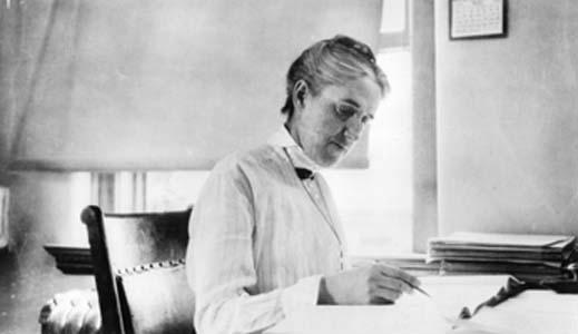 Henrietta Leavitt working at the Harvard College Observatory.