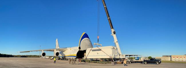 Intelsat 40e and its hosted payload TEMPO arrived safely at Kennedy Space Center, Florida. 