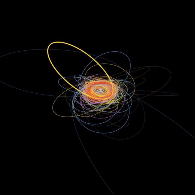 Rare object far beyond Neptune