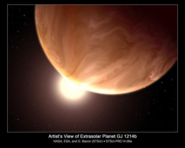 Clouds in the Atmosphere of a Super-Earth Exoplanet
