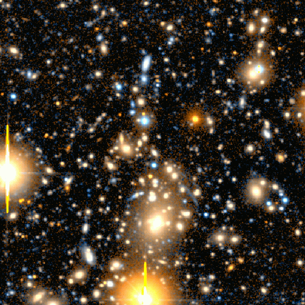 Dramatic Gas Outflow from a Bright Galaxy Cluster