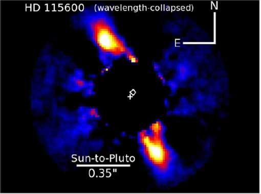 Direct Imaging of a Young, Extrasolar Kuiper Belt