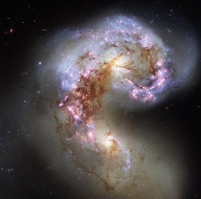 Shocked Gas in Galaxy Collisions