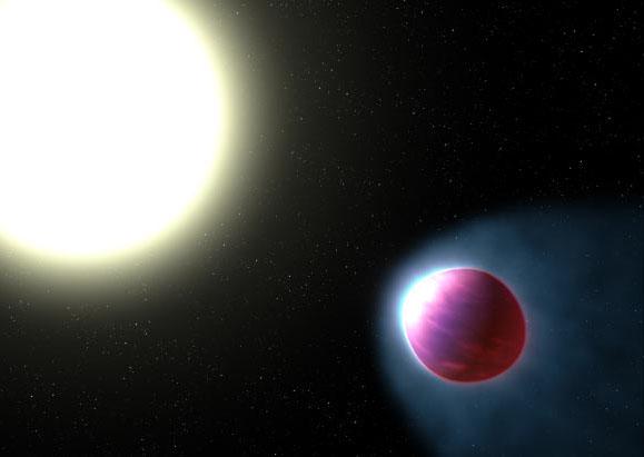 The Stratosphere of a Hot Exoplanet