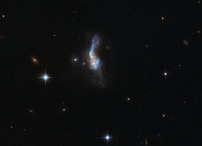 A Primordial Star Forming Galaxy